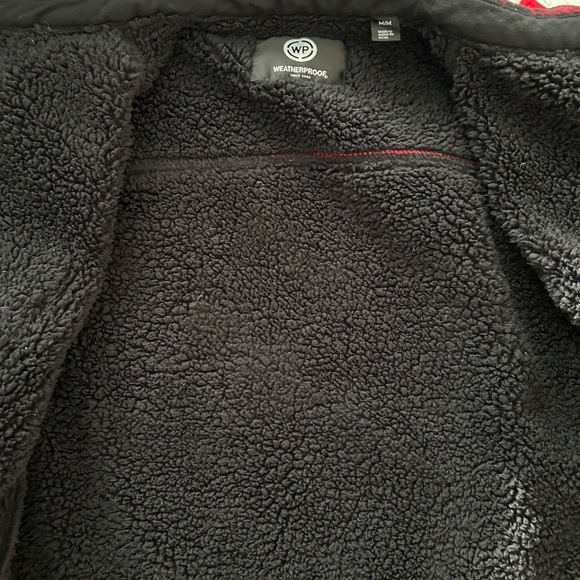 Weatherproof Red and Black Plaid Shirt Size M - Picture 12 of 15